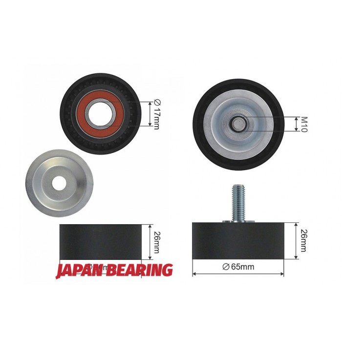 Galet Tendeur Courroie d'Accessoire Pour BMW F33 F83 F36 5 F07 F10 11287810807