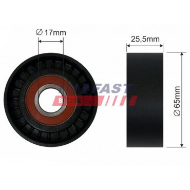 Galet Tendeur Courroie d'Accessoire Pour Peugeot Fiat Citroën C4 Lancia 575161