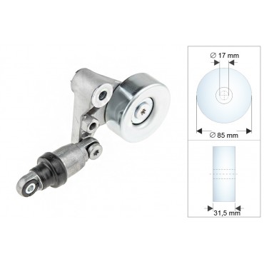 Galet Tendeur Courroie d'Accessoire Pour Nissan Patrol GR V 117502W202