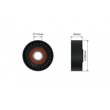 Galet Tendeur Courroie d'Accessoire Pour VW Golf VII Seat Skoda 04E145299E