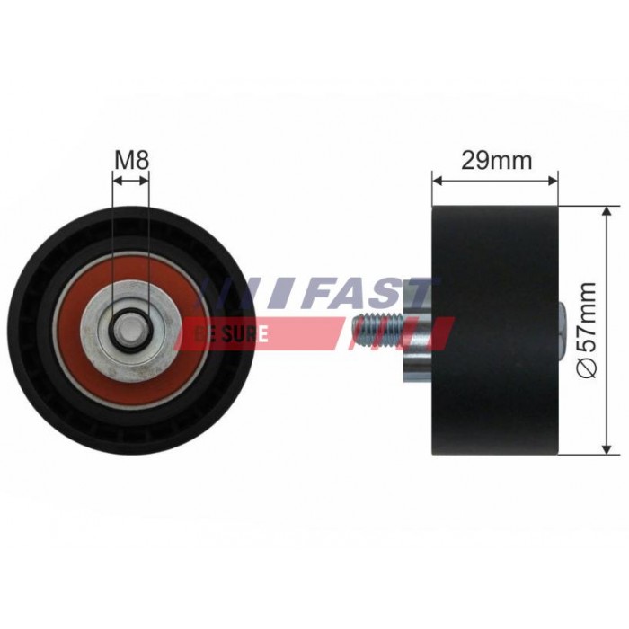 Poulie Galet Tendeur Courroie de Distribution Pour Fiat Alfa Romeo Lancia Dedra