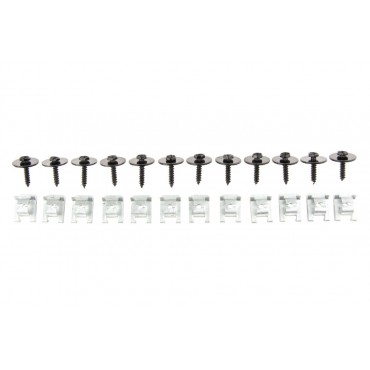 Kit Clips de Fixation Cache sous Moteur Pour Opel Astra G J Corsa C Zafira
