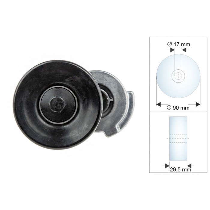 Galet Tendeur Courroie d'Accessoire Pour Chrysler Dodge Plymouth 04536154AB