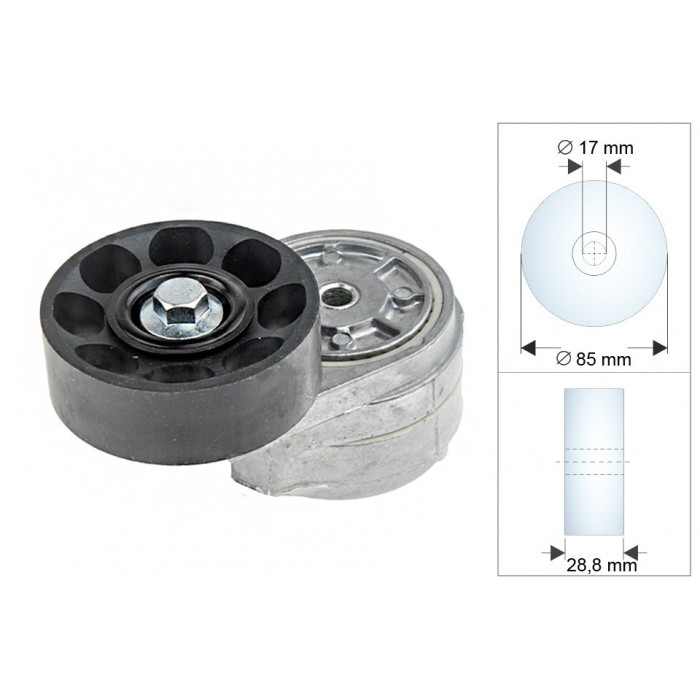 Galet Tendeur Courroie d'Accessoire Pour Land Rover Defender Discovery I ERR4708