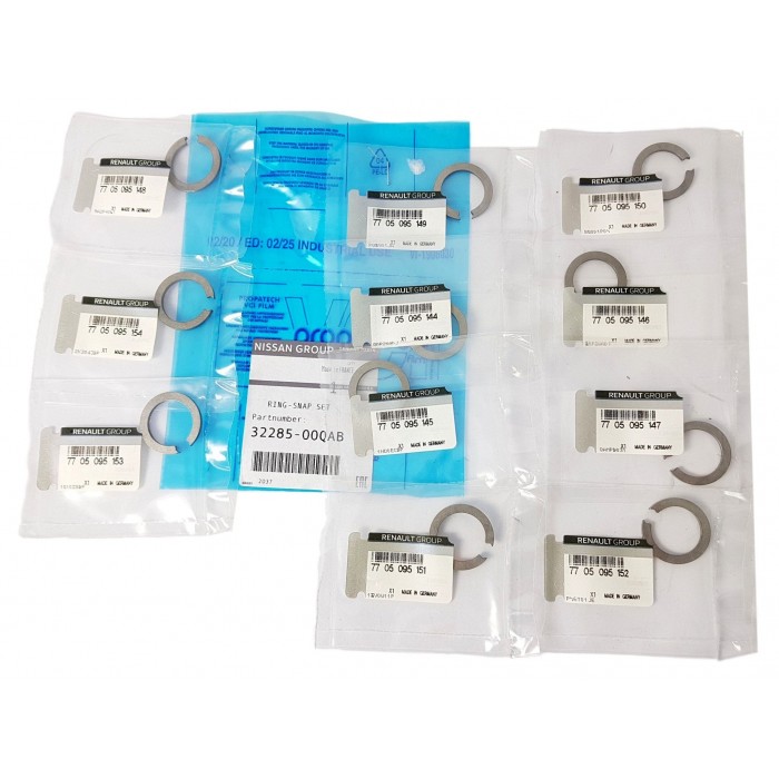 11 Rondelles Boite de Vitesses Pour Renault Opel Movano B Nissan NV400