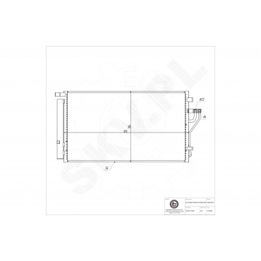 Condenseur de Clim Pour Hyundai ix35 Kia Carens IV Sportage