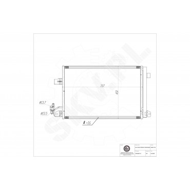 Condenseur de Clim Pour VW California T5 Camper Multivan V 7E0 820 411 B