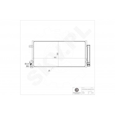 Condenseur de Clim Pour Opel Fiat Vauxhall 1850226 1850282 51838048 51937924