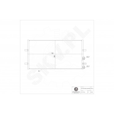 Condenseur de Clim Pour Ford Transit 1371571 1383318 1485358 6C11 19710 AA
