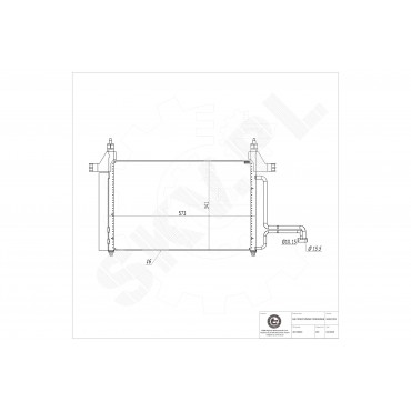 Condenseur de Clim Pour Fiat Stilo 46745840