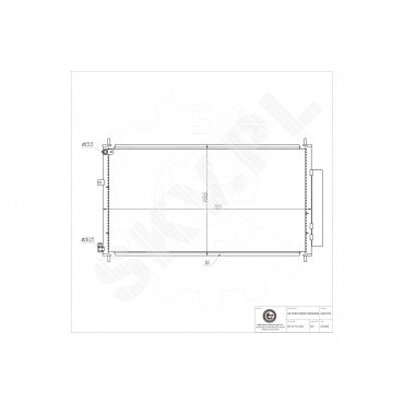 Condenseur de Clim Pour Honda CR-V III IV 80110T1GG01 80110T1GG02