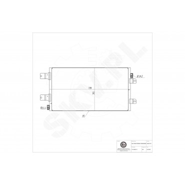 Condenseur de Clim Pour Renault Opel Nissan Interstar Vauxhall Movano A 93190132