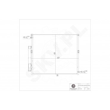 Condenseur de Clim Pour Toyota Land Cruiser Prado 88461-60100