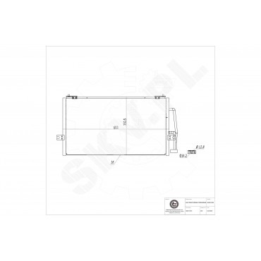 Condenseur de Clim Pour Volvo S40 I V40 30871579 4945635