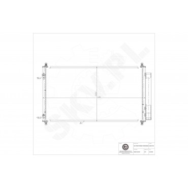 Condenseur de Clim Pour Toyota Yaris 884600D220 8846052170