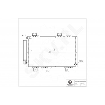Condenseur de Clim Pour Honda Jazz IV 80100T5A003