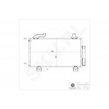 Condenseur de Clim Pour Honda Accord IX A Trois Volumes VIII 80100-TL2-A01