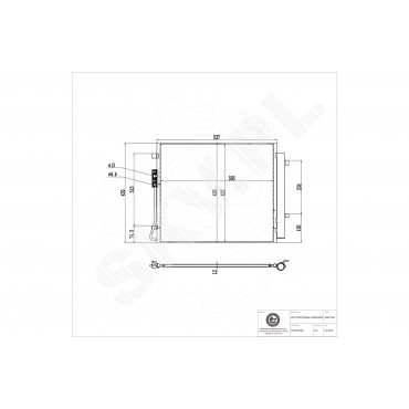 Condenseur de Clim Pour Kia Sorento III 97606C5080