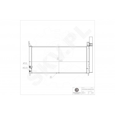 Condenseur de Clim Pour Toyota Prius Plus Van 8846047170