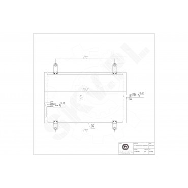 Condenseur de Clim Pour Peugeot Boxer Fiat Ducato Citroën 1312857080 6455.T3