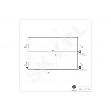 Condenseur de Clim Pour Renault Espace IV 82 00 033 733