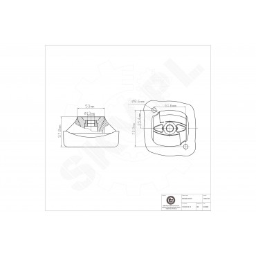 Support Moteur Droit Pour Mercedes-Benz A Trois Volumes Coupé 123 241 34 13