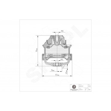 Support Moteur Avant Pour Mercedes-Benz 124 190 Kombi T-Model 201 240 38 17