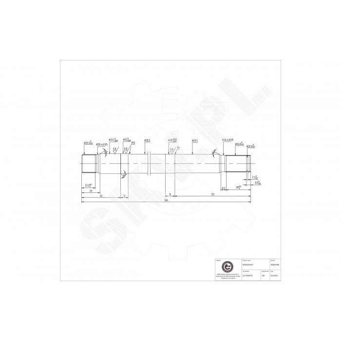 Arbre Axe de Roue Pour Mercedes-Benz Classe C T-Model E GLK S CLS 2213300701