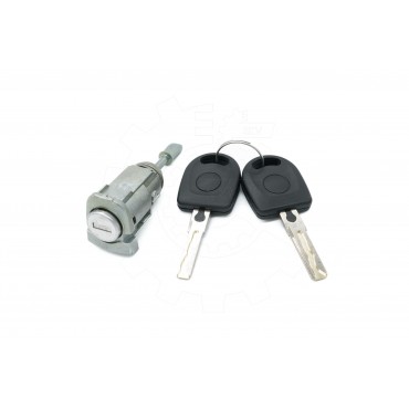 Barillet Serrure de Porte Avant Gauche Pour VW Bora Golf IV 1U0837167 1U0837167A