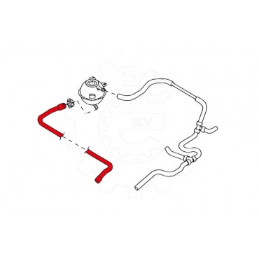 Tuyau d'Eau Liquide de Refroidissement Pour VW Bora Audi Seat Skoda 1J0121109C