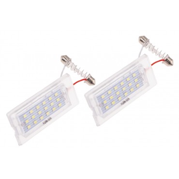 2 Feux de Plaque d'Immatriculation Pour BMW X3 E83 X5 E53 51137062293