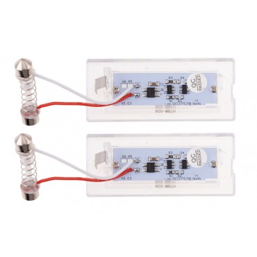 2 Feux de Plaque d'Immatriculation Pour BMW X3 E83 X5 E53 51137062293