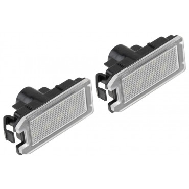 2 Feux de Plaque d'Immatriculation Pour Fiat 500 Jeep Compass Grand Cherokee IV