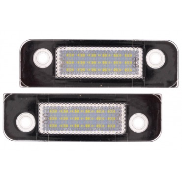 2 Feux de Plaque d'Immatriculation Pour Ford Fiesta V Fusion Mondeo II 1021802