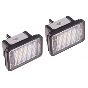 2 Feux de Plaque d'Immatriculation Pour Mercedes-Benz Classe GLK A2048200156