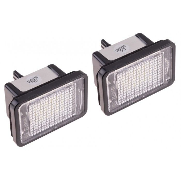 2 Feux de Plaque d'Immatriculation Pour Mercedes-Benz Classe GLK A2048200156