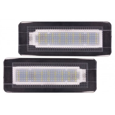 2 Feux de Plaque d'Immatriculation Pour Smart Fortwo