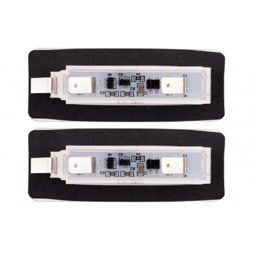 2 Feux de Plaque d'Immatriculation Pour Smart Fortwo