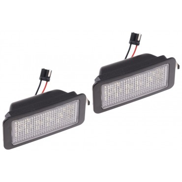 2 Feux de Plaque d'Immatriculation Pour Seat Ibiza IV 6J0943021A 6J0943021