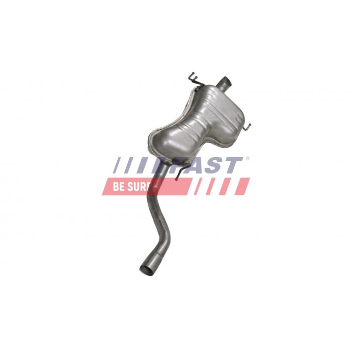 Silencieux Arrière Pour Opel Combo Fiat Doblo 852676 51834047 852691 51834048