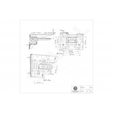 Support Moteur Gauche Pour Peugeot Opel Citroën DS 1813.L6 3639789 1813.N5