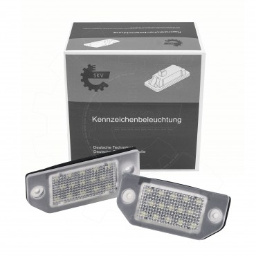 2 Feux de Plaque d'Immatriculation Pour VW Passat 3B0943021 3B0943121