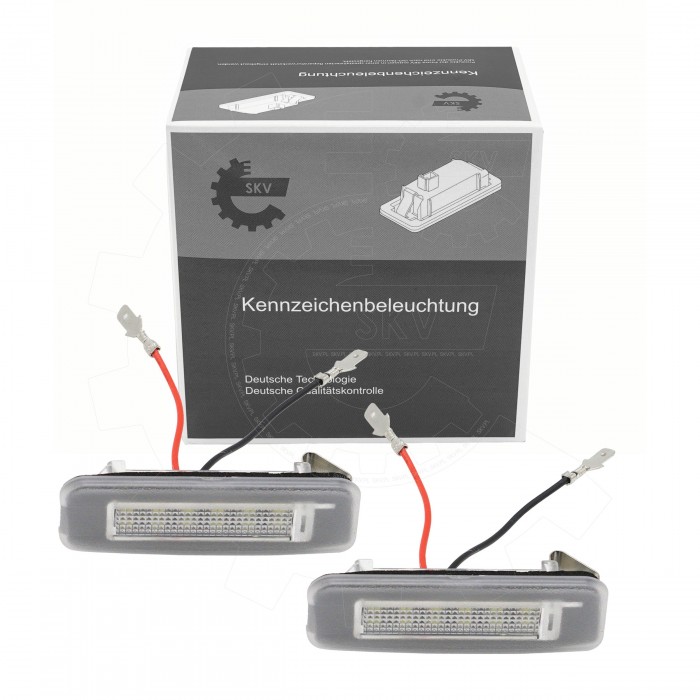 2 Feux de Plaque d'Immatriculation Pour Ford Focus Turnier XS4113550AD