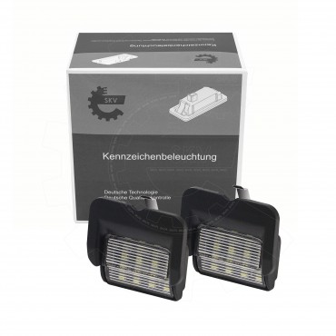 2 Feux de Plaque d'Immatriculation Pour VW Polo 6N0943121A 6N0943121AGRU