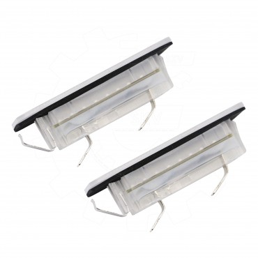 2 Feux de Plaque d'Immatriculation Pour Smart Fortwo A4518200256