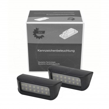 2 Feux de Plaque d'Immatriculation Pour Peugeot Fiat Toyota Citroën 6340G7