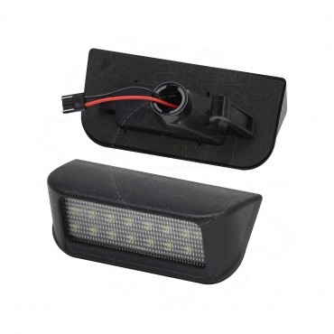 2 Feux de Plaque d'Immatriculation Pour Peugeot Fiat Toyota Citroën 6340G7