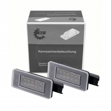 2 Feux de Plaque d'Immatriculation Pour Peugeot 207 208 308 II 2008 I Citroën