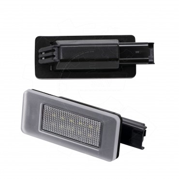 2 Feux de Plaque d'Immatriculation Pour Peugeot 207 208 308 II 2008 I Citroën