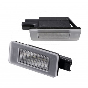2 Feux de Plaque d'Immatriculation Pour Peugeot 207 208 308 II 2008 I Citroën